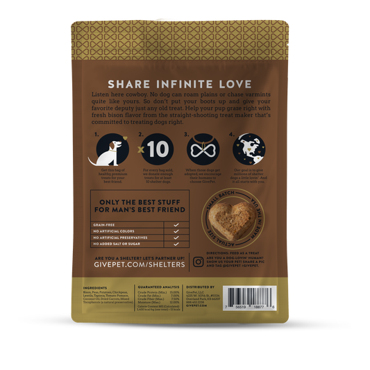 The Ranch Hand Baked Dog Biscuits, 11oz Bag