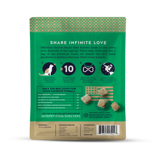 Meowsterpiece Freeze-Dried Cat Treats 3.5oz Bag