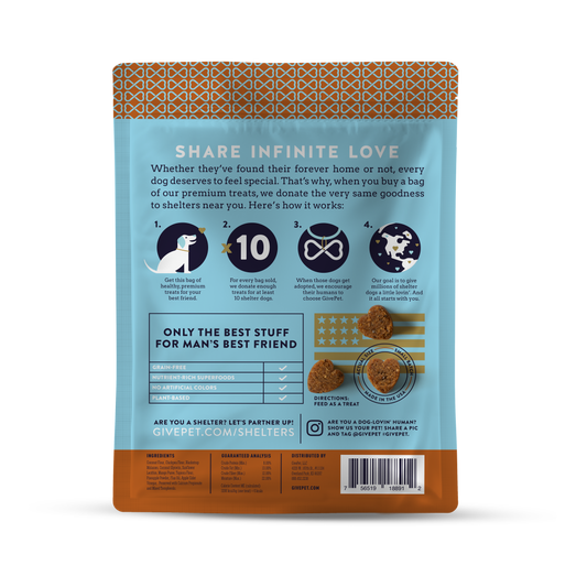 Doggy Paddle Soft and Chewy Training Dog Treats, 6oz Bag