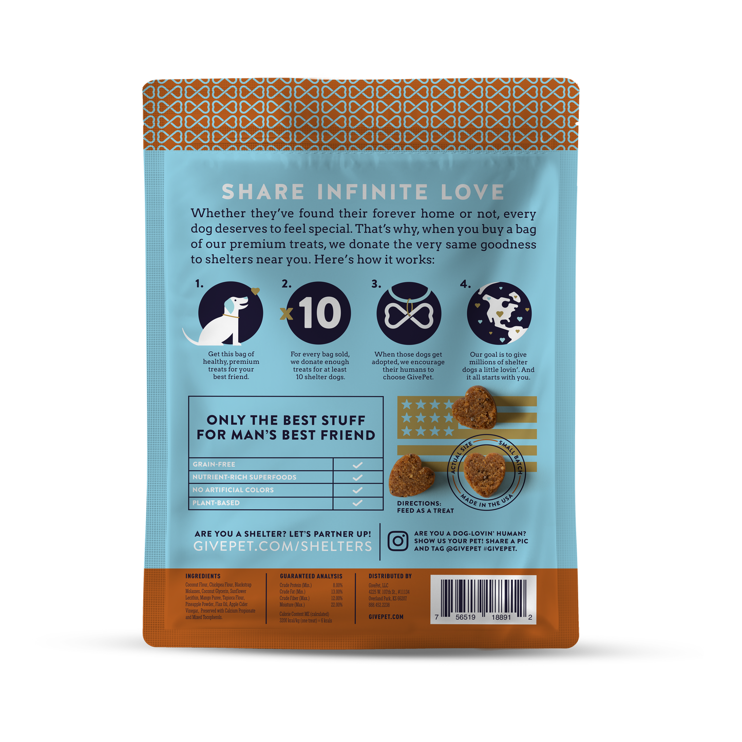 Doggy Paddle Soft and Chewy Training Dog Treats, 6oz Bag