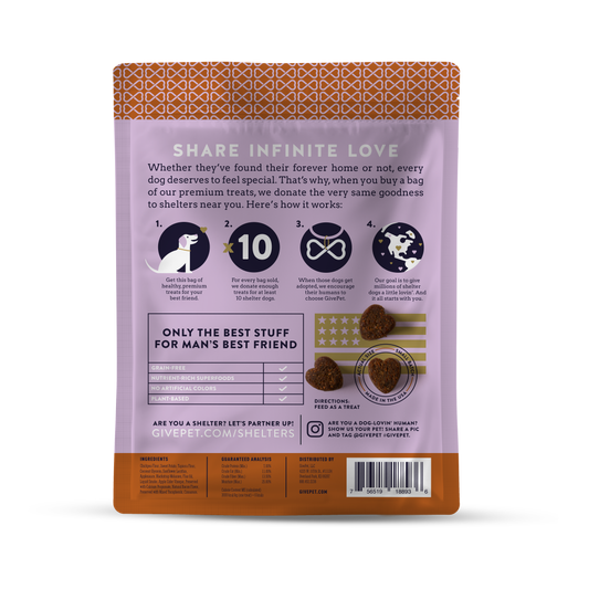 Off-Leash Leisure Soft and Chewy Training Dog Treats, 6oz Bag