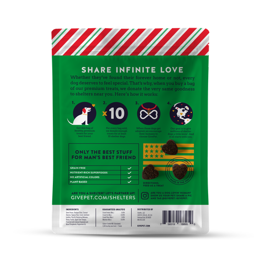 Peppermint Bark Soft and Chewy Training Dog Treats, 6oz Bag