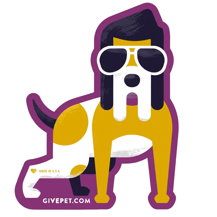 Doghouse Rock Sticker