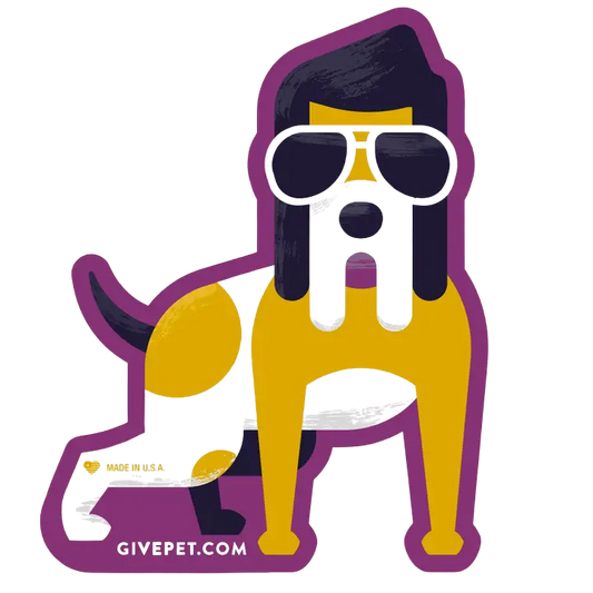 Doghouse Rock Sticker