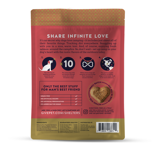 Campfire Feast Baked Dog Biscuits, 11oz Bag