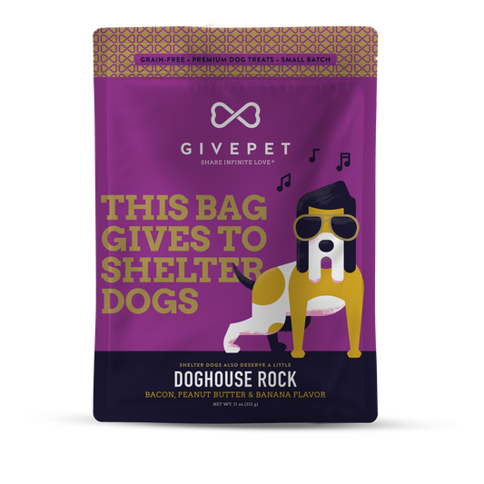 Doghouse Rock Baked Dog Biscuits, 11oz Bag