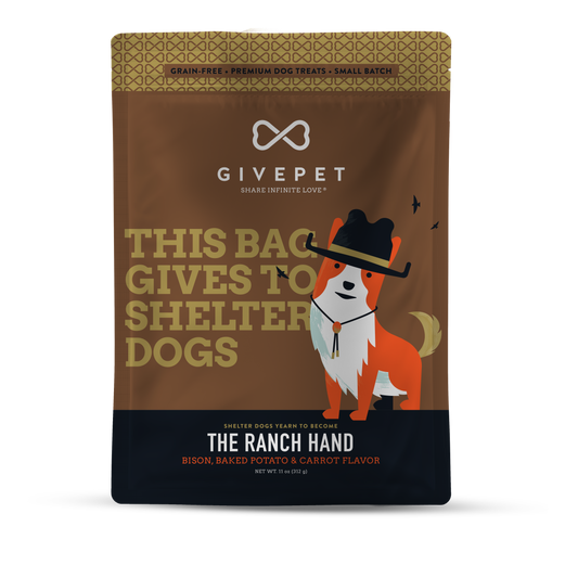The Ranch Hand Baked Dog Biscuits, 11oz Bag