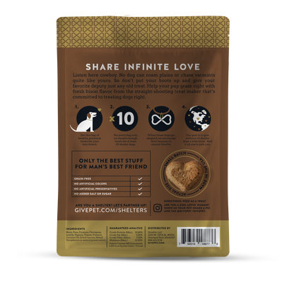 The Ranch Hand Baked Dog Biscuits, 11oz Bag