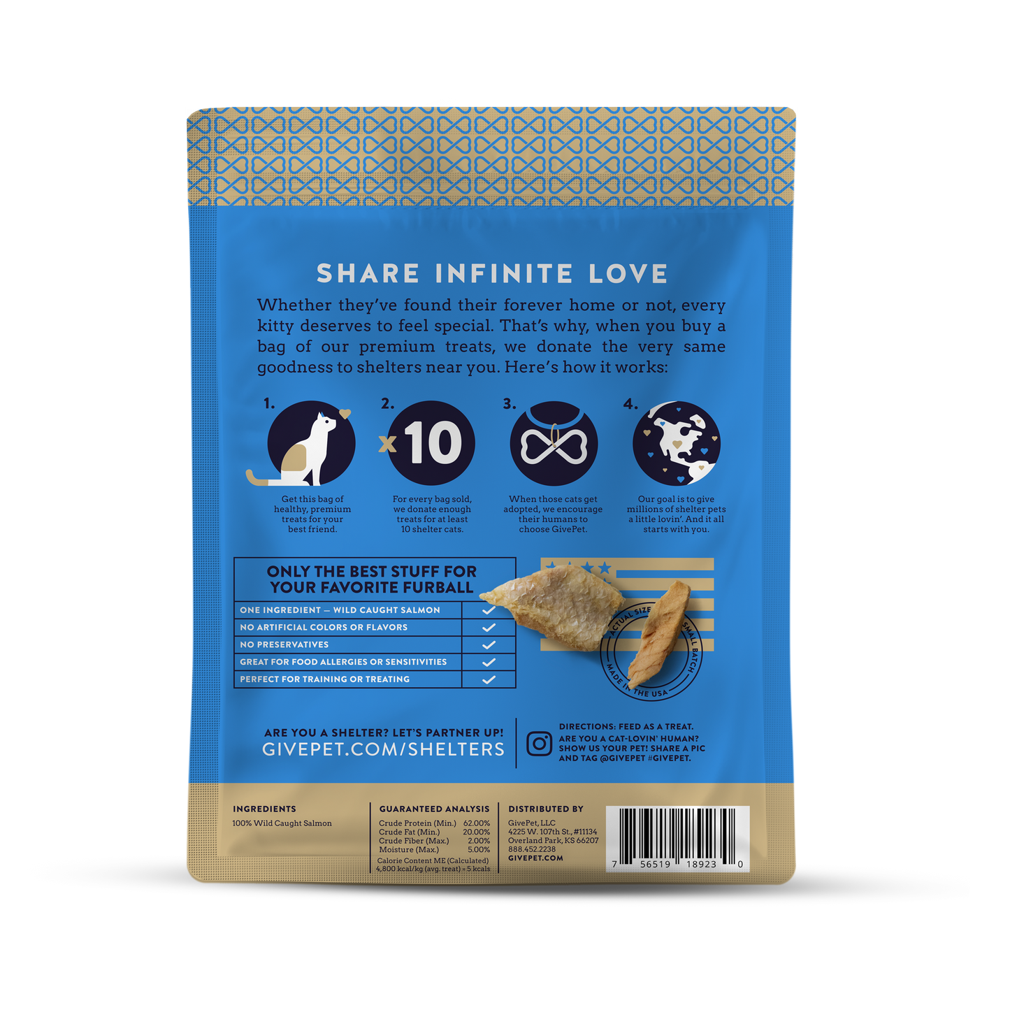 Purrfect Cast Freeze-Dried Cat Treats 3.5oz Bag