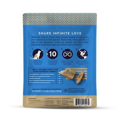 Purrfect Cast Freeze-Dried Cat Treats 3.5oz Bag