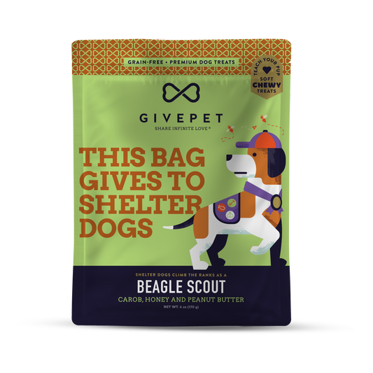 Beagle Scout Soft and Chewy Training Dog Treats, 6oz Bag