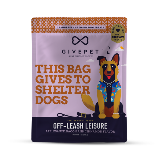 Off-Leash Leisure Soft and Chewy Training Dog Treats, 6oz Bag