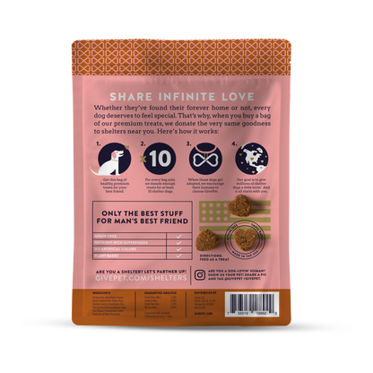 Upward Dog Soft and Chewy Training Dog Treats, 6oz Bag