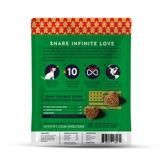 Gingerbone House Soft-Baked Dog Treats, 6oz Bag