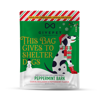 Peppermint Bark Soft and Chewy Training Dog Treats, 6oz Bag