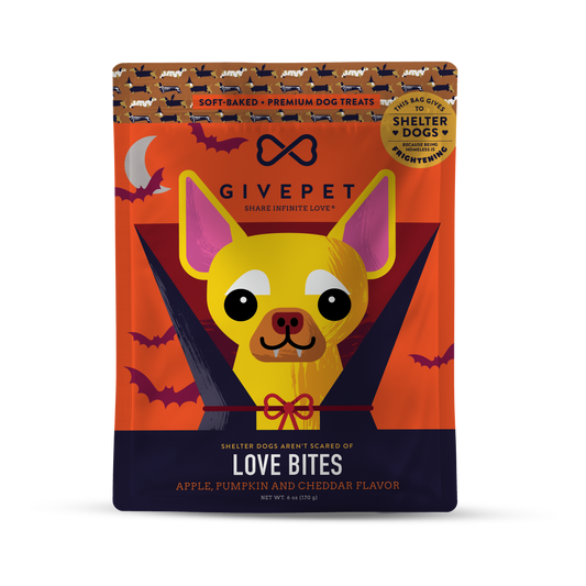 Love Bites Soft-Baked Dog Treats, 6oz Bag