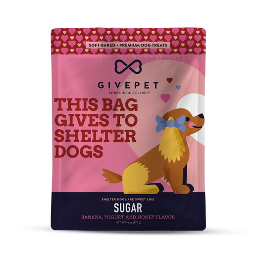 Sugar Soft-Baked Dog Treats, 6oz Bag