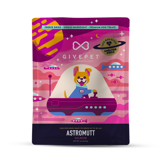 Astromutt Freeze-Dried Dog Treats, 3oz Bag