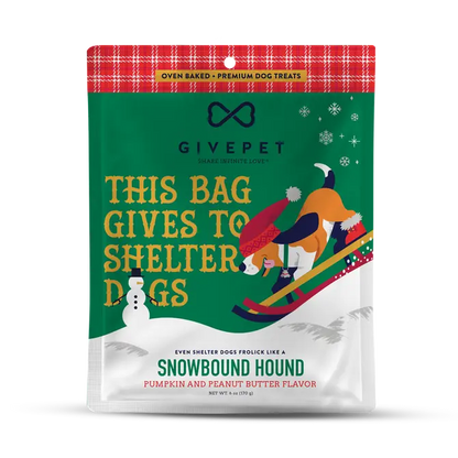 Snowbound Hound Baked Dog Biscuits, 6oz Bag