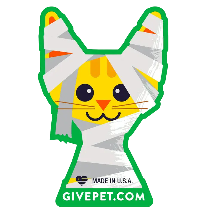 Halloween Purr-ty Sticker